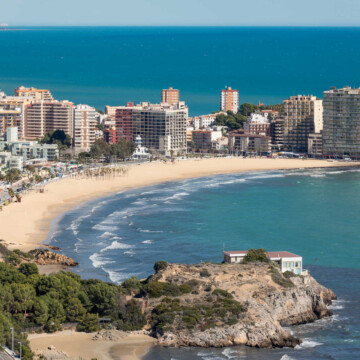 Imagen playa de la concha en Oropesa